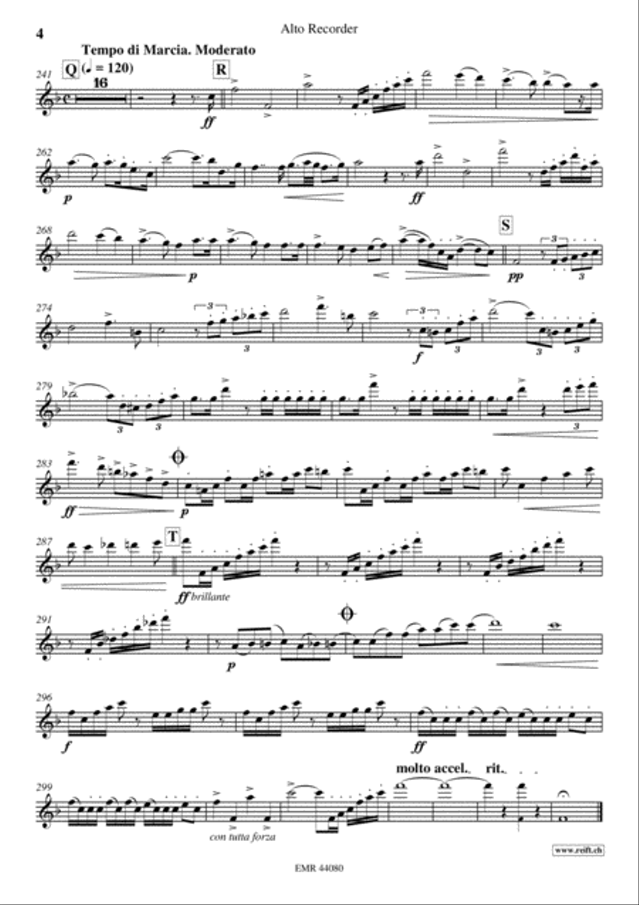 Konzert Konzert Alto Recorder scores gallery preview page 5