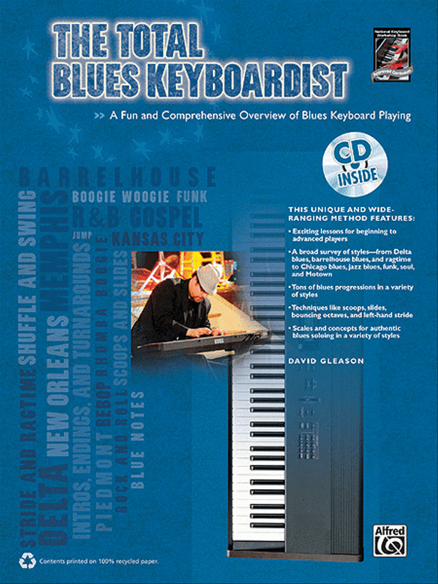 The Total Blues Keyboardist Piano Method scores gallery preview page 1