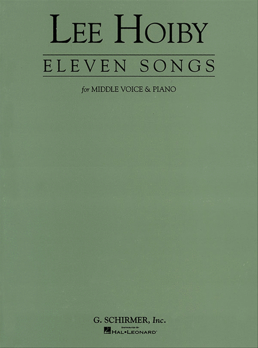 11 Songs for Middle Voice & Piano Voice scores gallery preview page 1