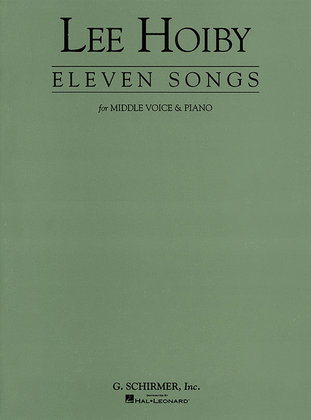 Book cover for 11 Songs for Middle Voice & Piano