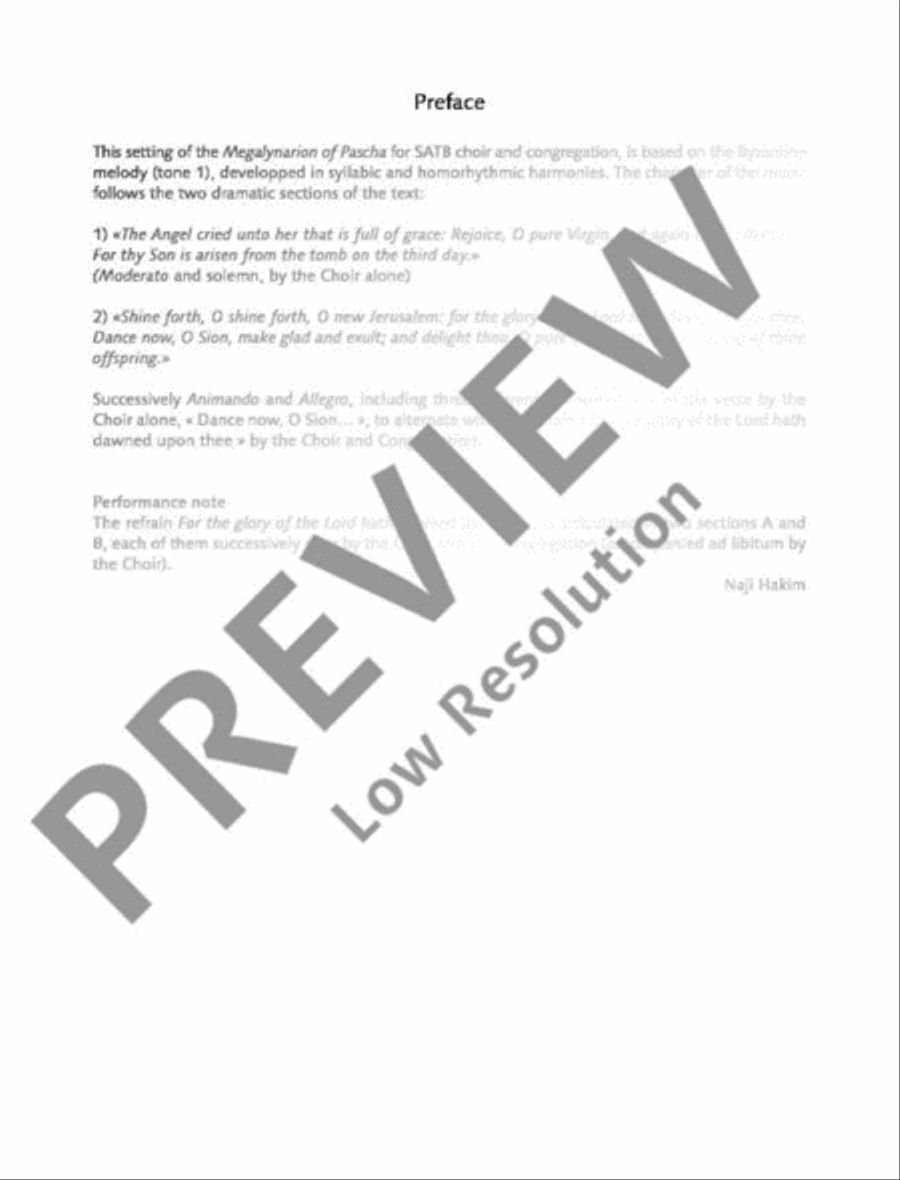 The Angel Cried 4-Part scores gallery preview page 4