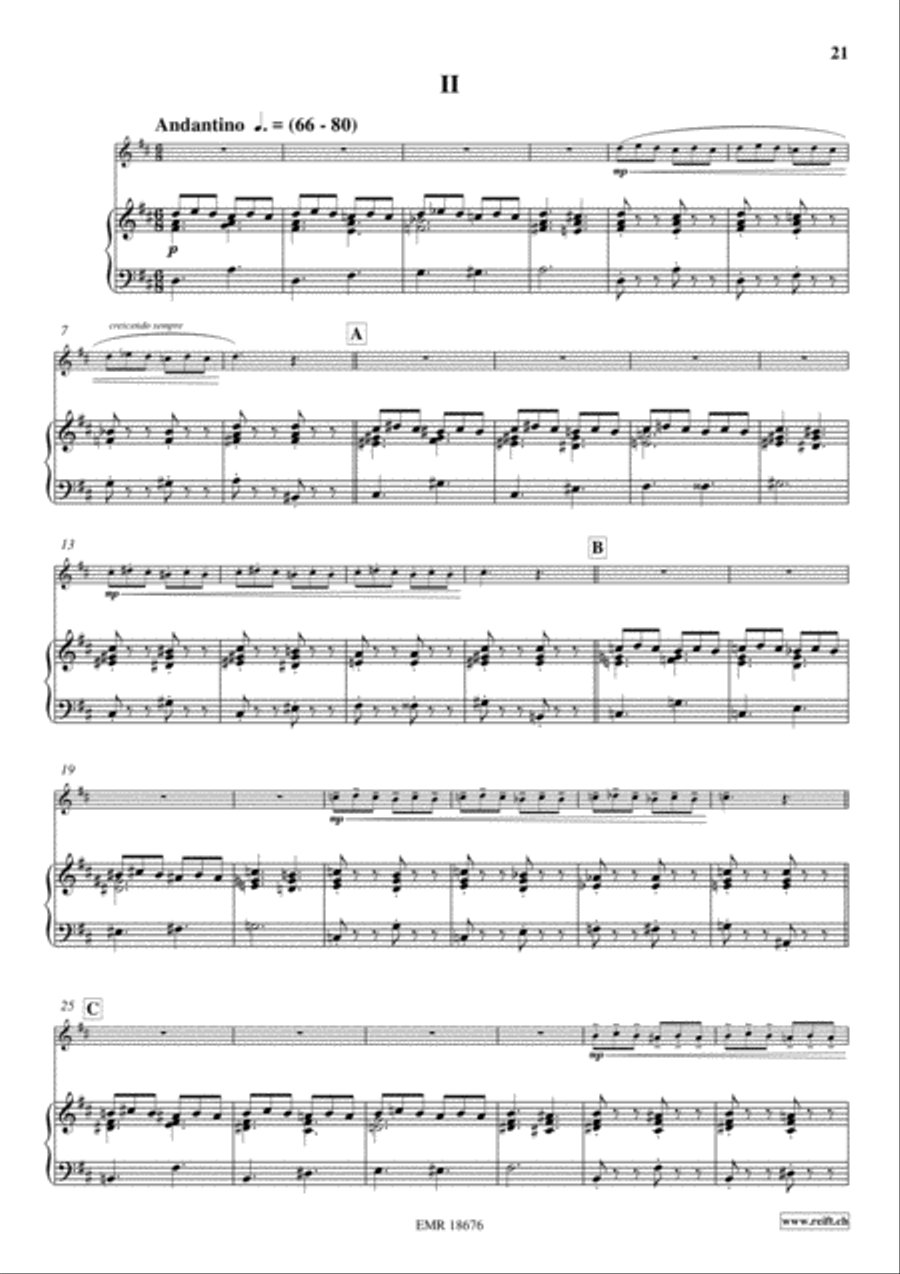 5 Etudes d'Intonation Violin scores gallery preview page 5