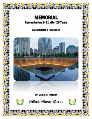 Book cover for Memorial (for Brass Quintet & Percussion)