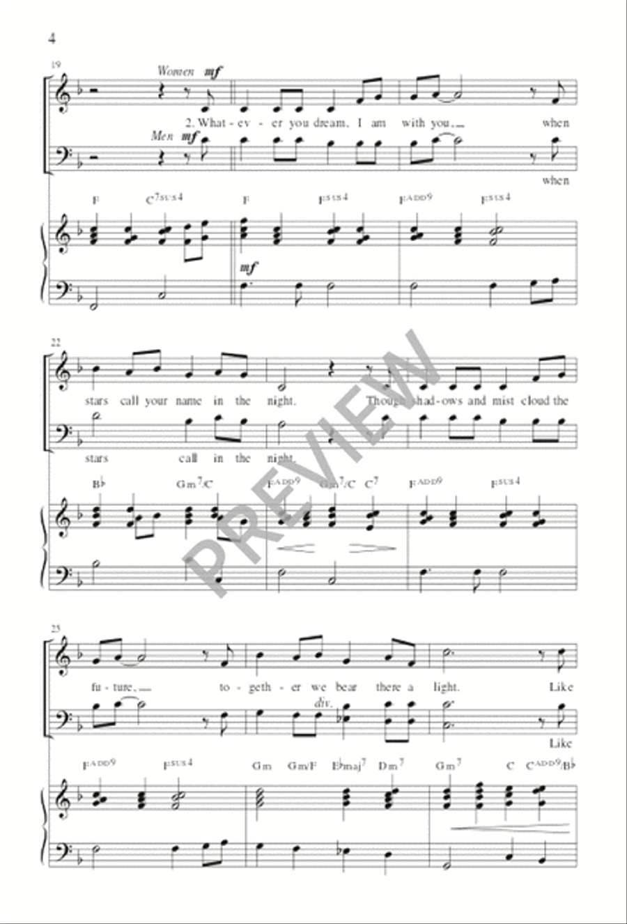 Covenant Hymn - SATB edition 4-Part scores gallery preview page 5