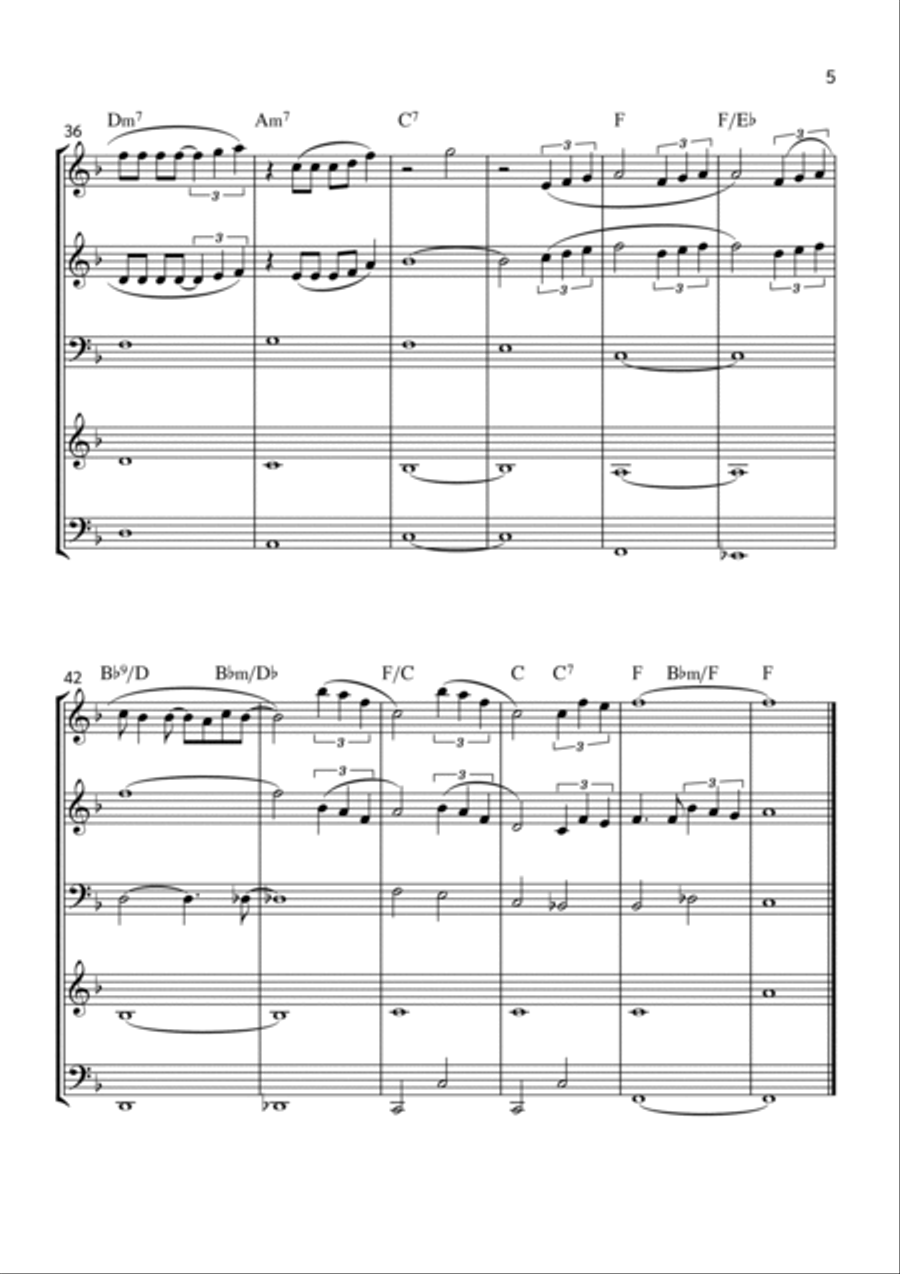 Part Of Your World (reprise) Horn scores gallery preview page 5