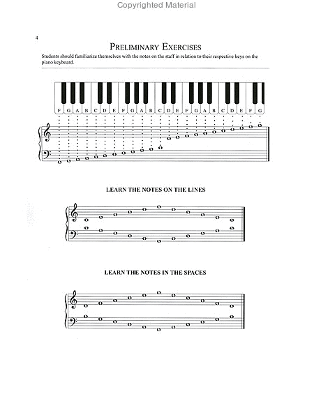 Four Star Sight Reading and Ear Tests: Introductory Book