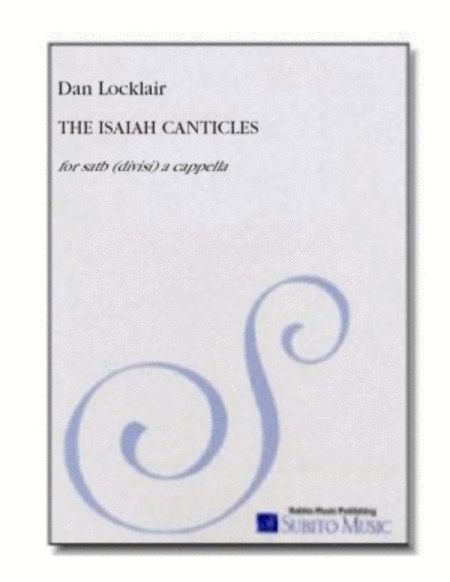 The Isaiah Canticles, three canticles