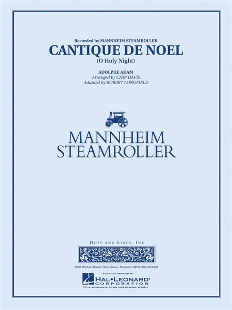 Cantique de Noël (O Holy Night) Concert Band scores gallery preview page 1