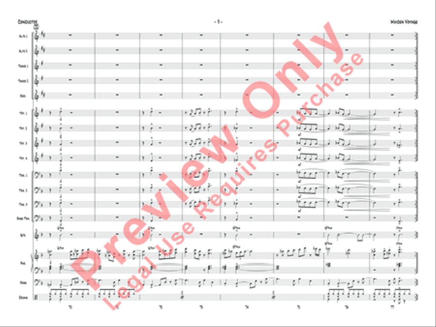 Maiden Voyage Jazz Ensemble scores gallery preview page 12