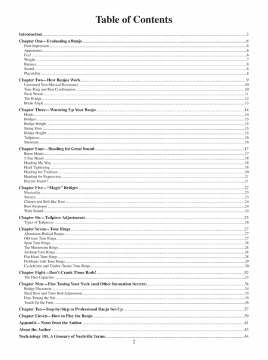 Dynamics of Banjo Sound Banjo scores gallery preview page 3