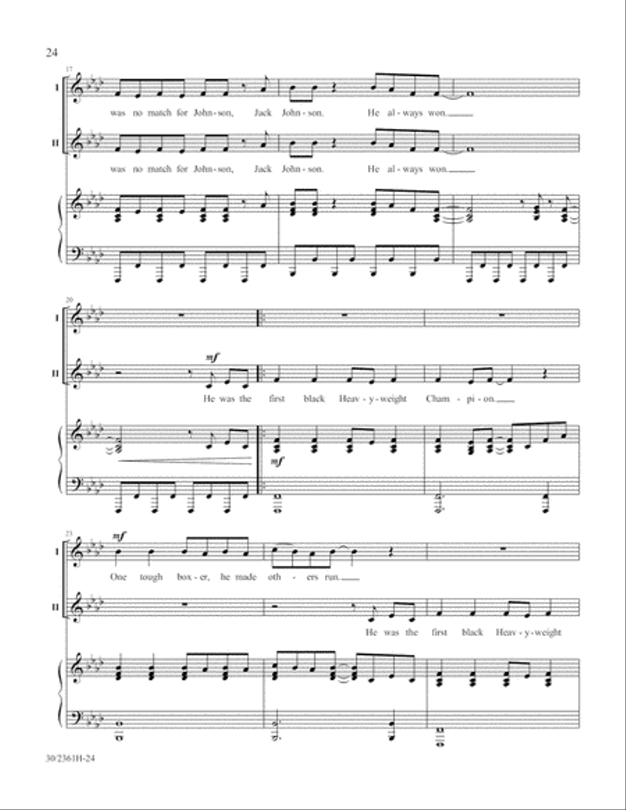 Ten Who Counted 2-Part scores gallery preview page 25