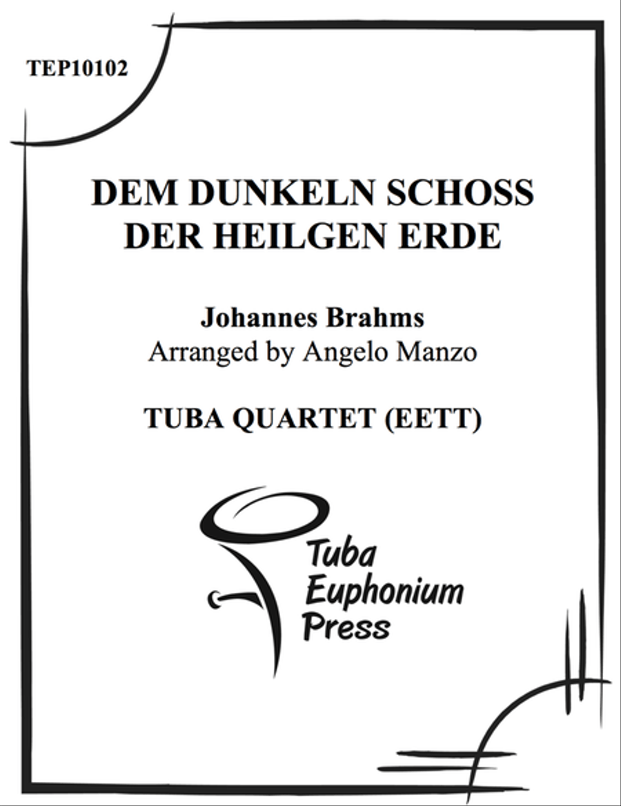 Dem dunkeln Schoss der heilgen Erde EETT scores gallery preview page 1