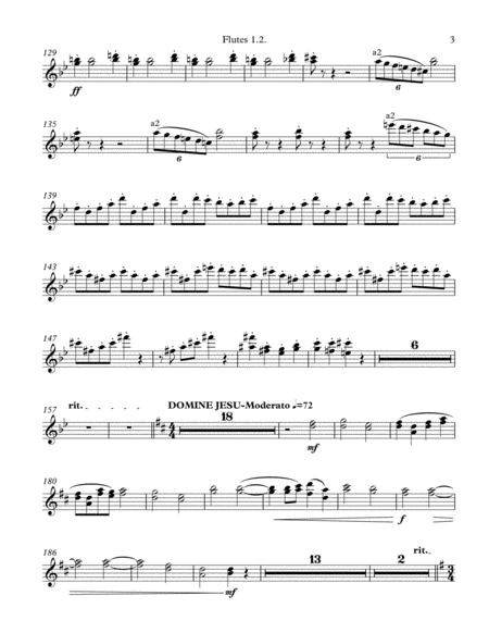 Chamber Symphony No 2 in D minor (Requiem) PARTS
