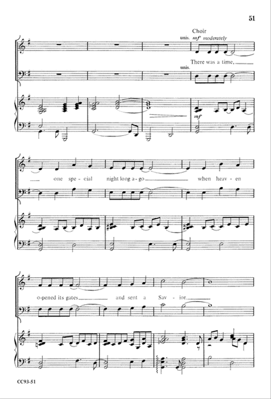 Jesus Is Born Jesus Is Born 4-Part scores gallery preview page 53