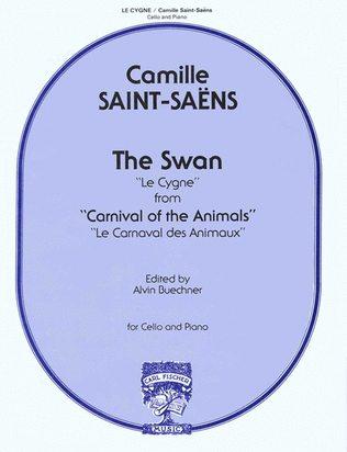 Book cover for The Swan - from 'Carnival of the Animals'