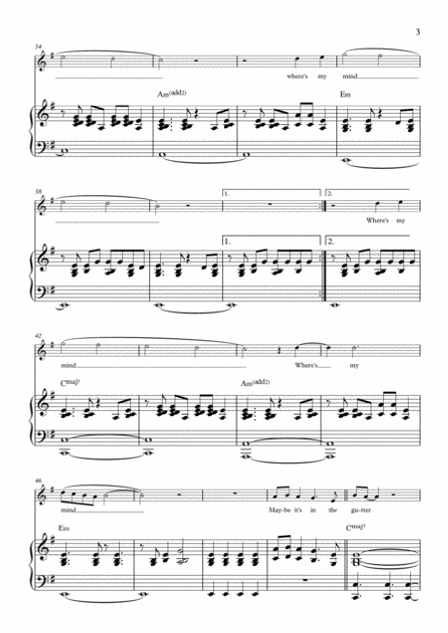 Bellyache Voice scores gallery preview page 3
