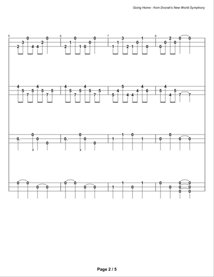 Going Home (ensemble) Small Ensemble scores gallery preview page 4