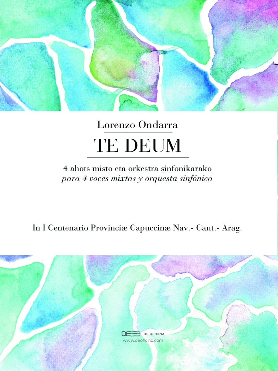 TE DEUM - Score Only Full Orchestra scores gallery preview page 1