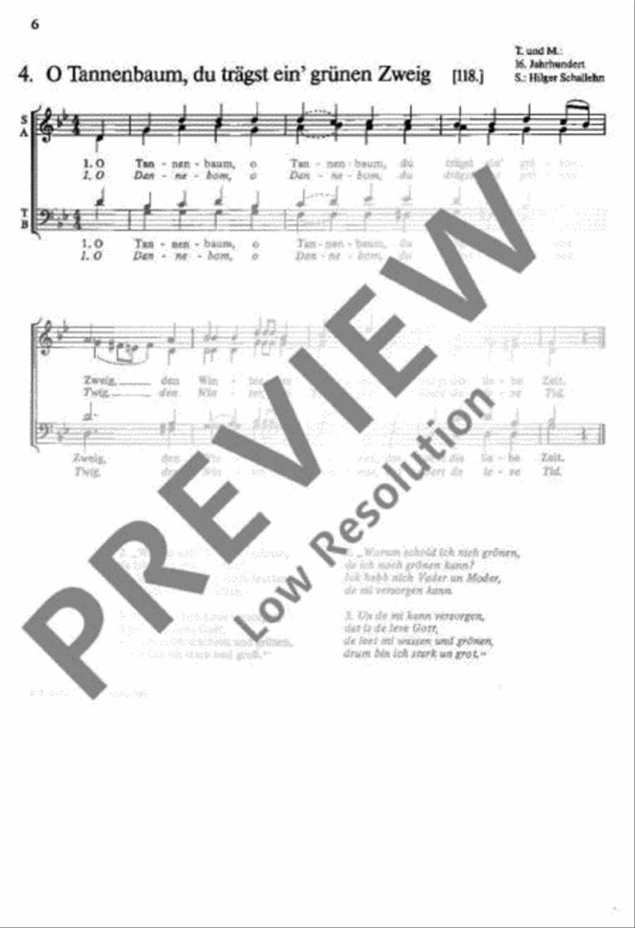 Das Buch der Weihnachtslieder Mixed Choir scores gallery preview page 7