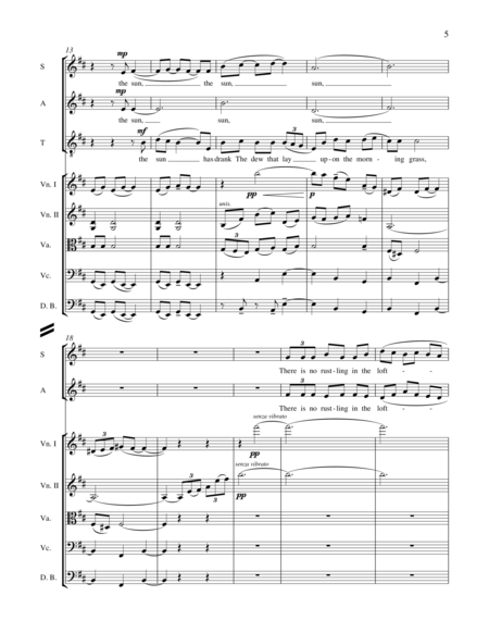 The Seasons (String Orchestra Version Additional Orchestra Score)