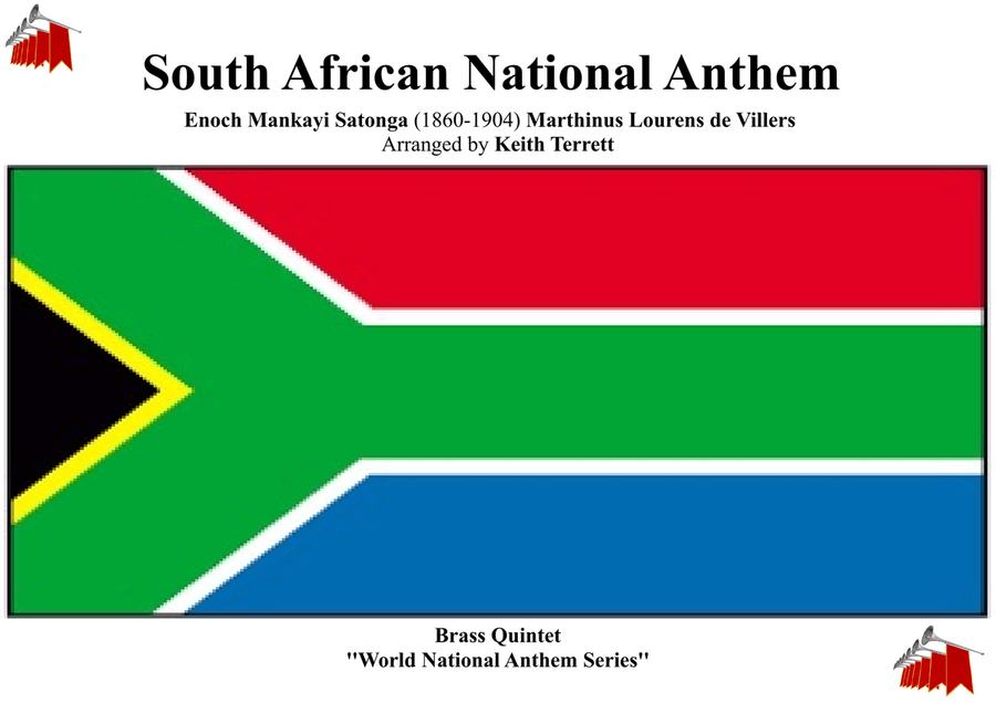 South African National Anthem for Brass Quintet Brass Quintet scores gallery preview page 1