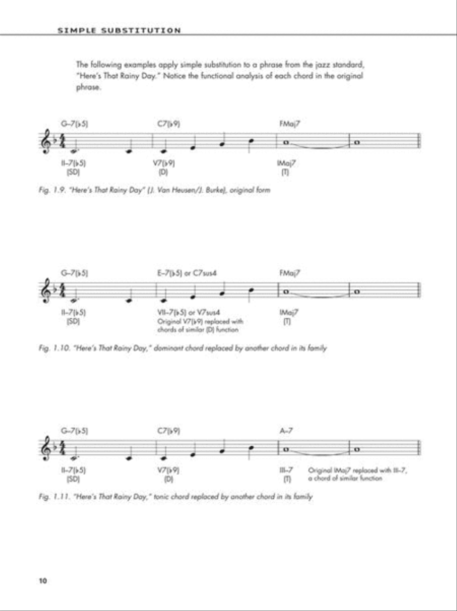 Reharmonization Techniques Collection / Songbook scores gallery preview page 9