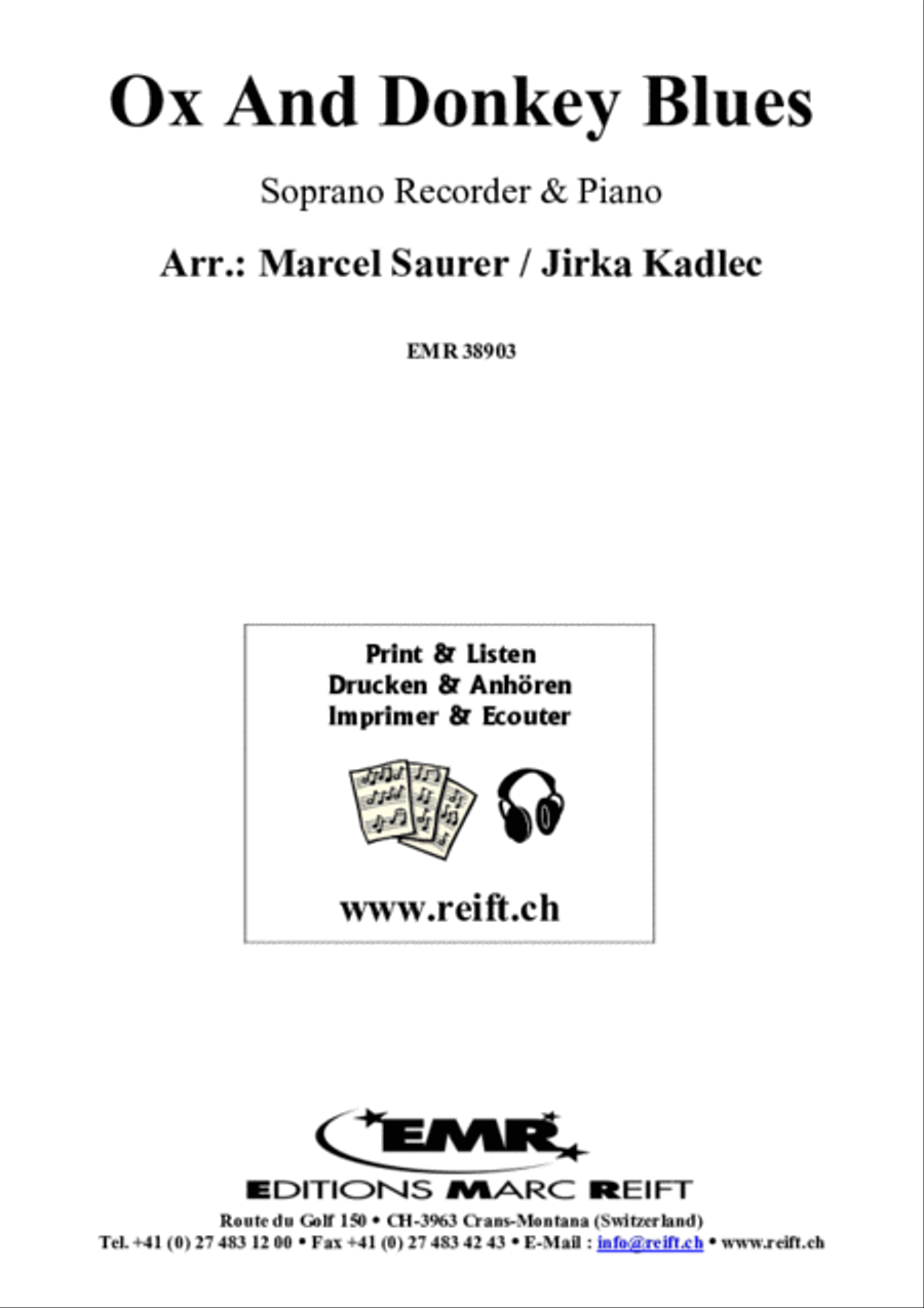 Ox And Donkey Blues Ox And Donkey Blues Soprano Recorder scores gallery preview page 2