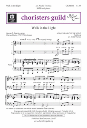 Book cover for Walk in the Light
