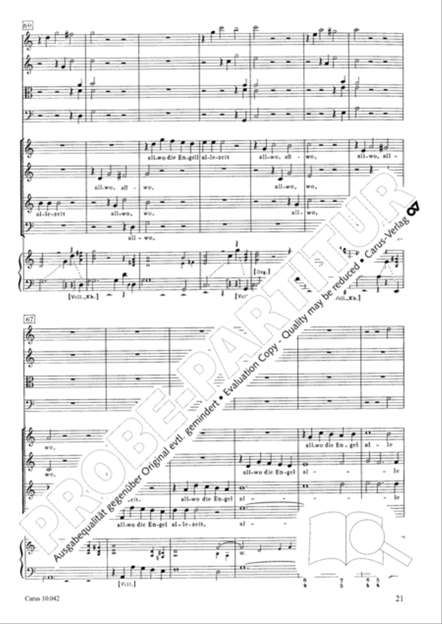 Mein Freund ist mein 4-Part scores gallery preview page 22