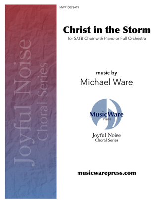 Book cover for Christ in the Storm (SATB)