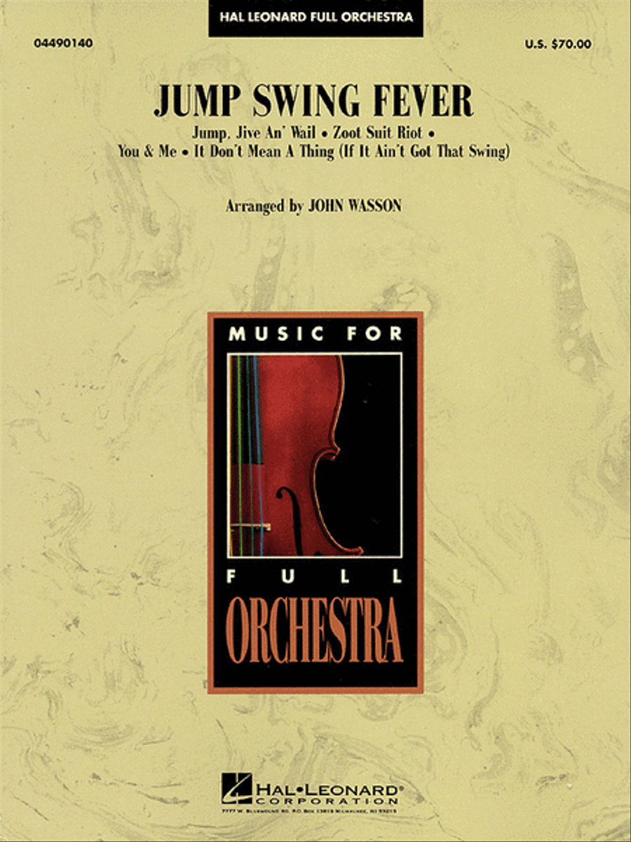 Jump Swing Fever Full Orchestra scores gallery preview page 1