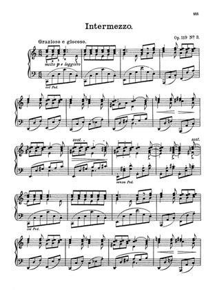 Brahms: Intermezzi, Rhapsody, Op. 119