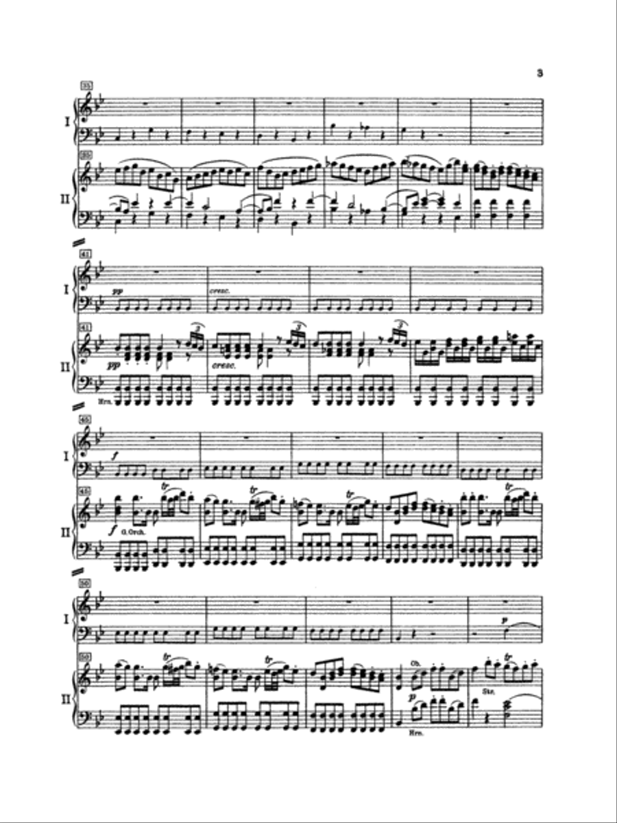 Mozart: Piano Concerto No. 15 in B flat Major, K. 450 Piano scores gallery preview page 5