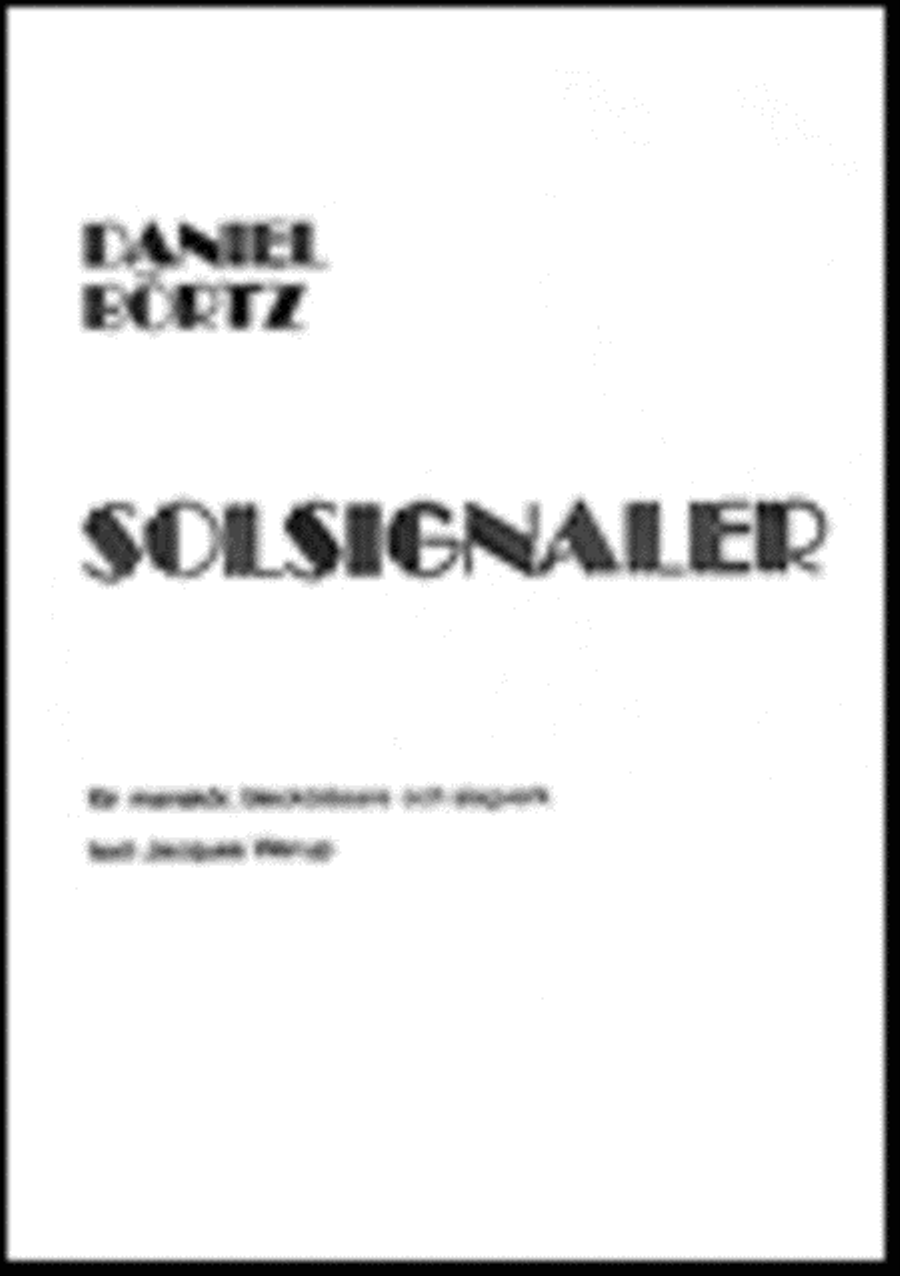 Solsignaler Men's Choir scores gallery preview page 1