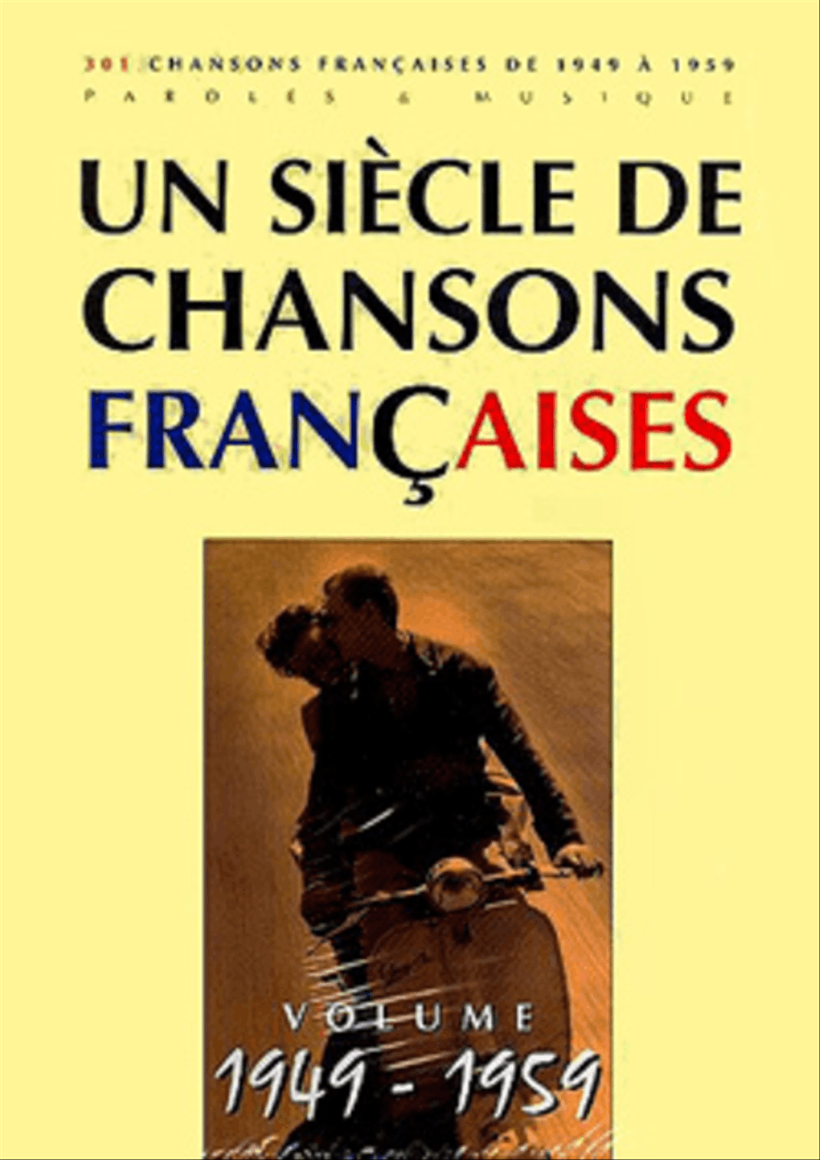 Un siecle de chansons francaises 1949-1959 Piano, Vocal, Guitar scores gallery preview page 1