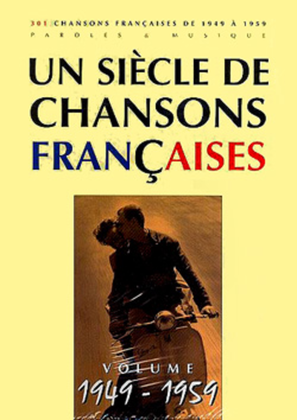 Book cover for Un siecle de chansons francaises 1949-1959