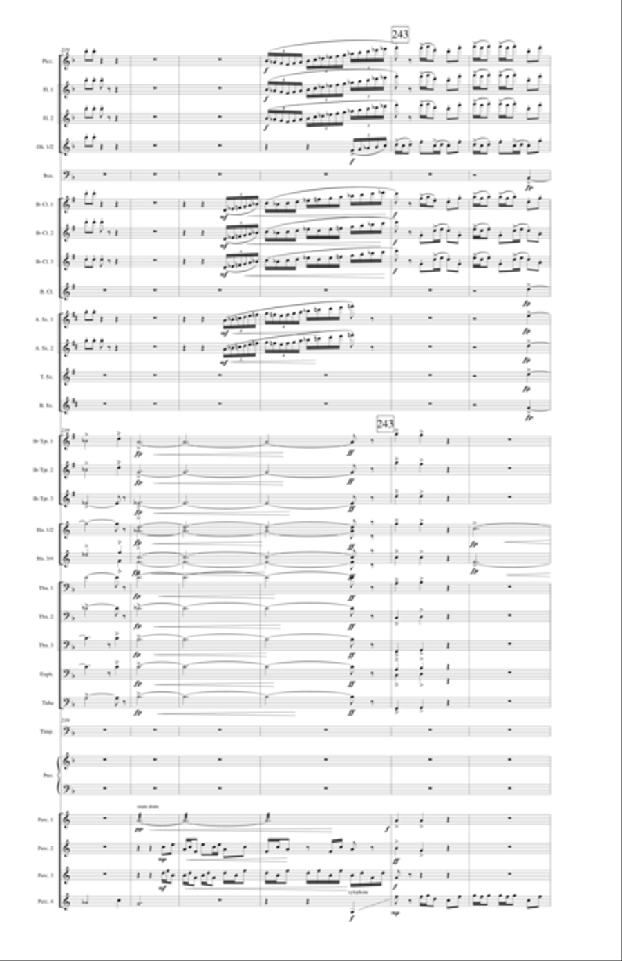 With Voice of Triumph Raised Concert Band scores gallery preview page 38