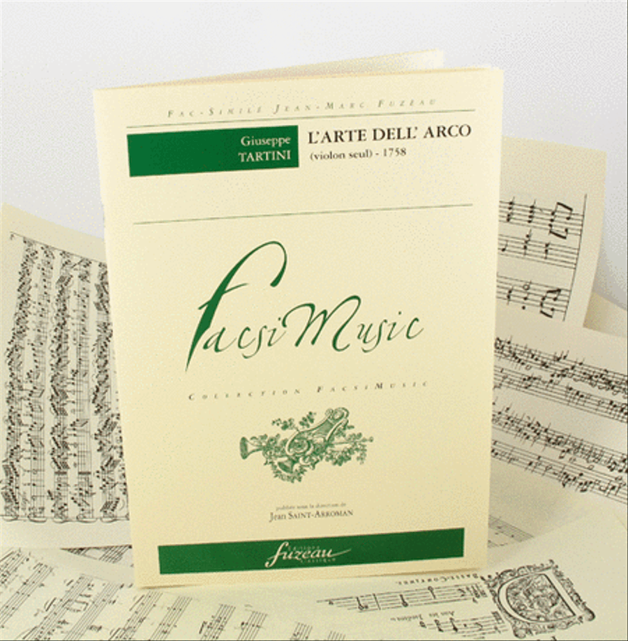 L'Arte dell' arco. Violon seul Violin Solo scores gallery preview page 1