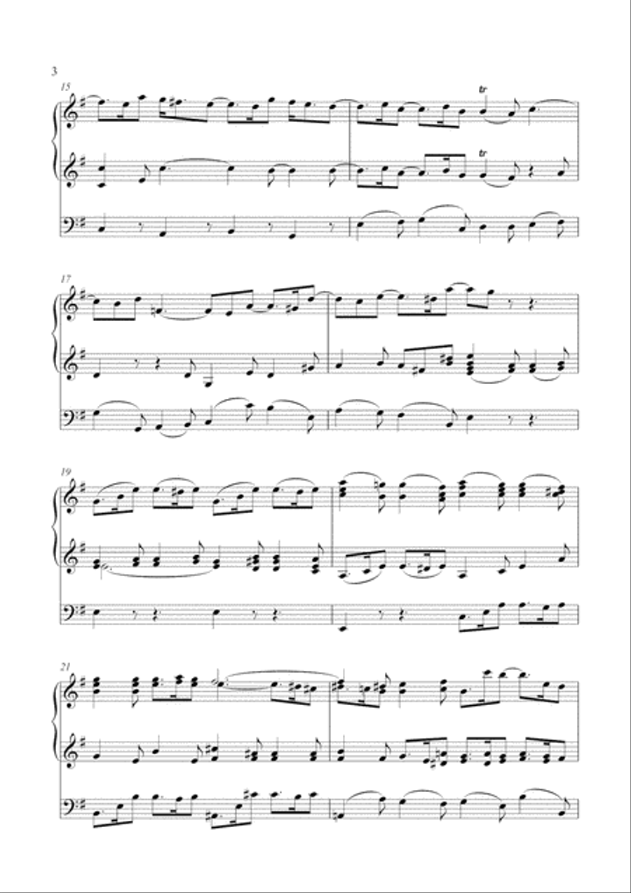 Pastoral Symphony, from Christmas Oratorio, Part II, BWV 248 Organ Solo scores gallery preview page 4
