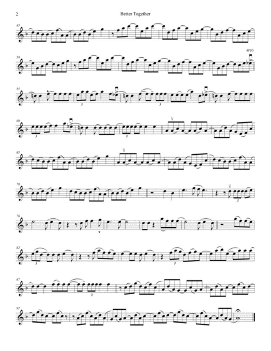Better Together String Quartet scores gallery preview page 4