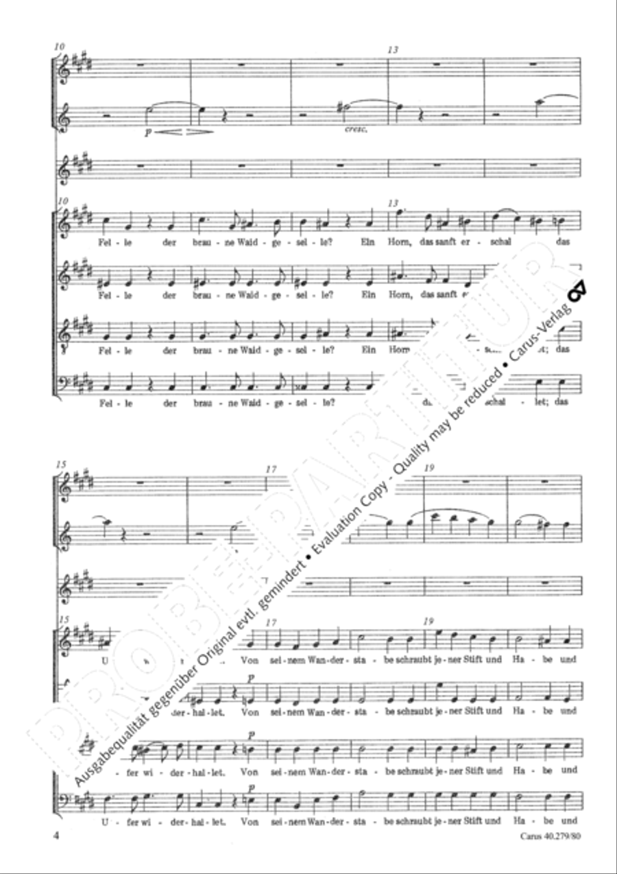 Das Schifflein 4-Part scores gallery preview page 5