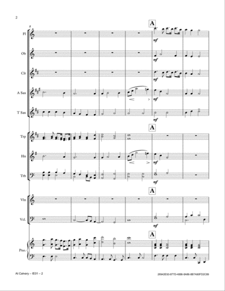 At Calvary Concert Band scores gallery preview page 2