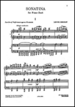 Book cover for Sonatina In E Flat Major Op.39 For 4 Piao 4 Hands