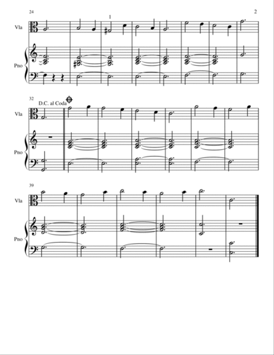 The Violist's Nutcracker Viola Solo scores gallery preview page 6