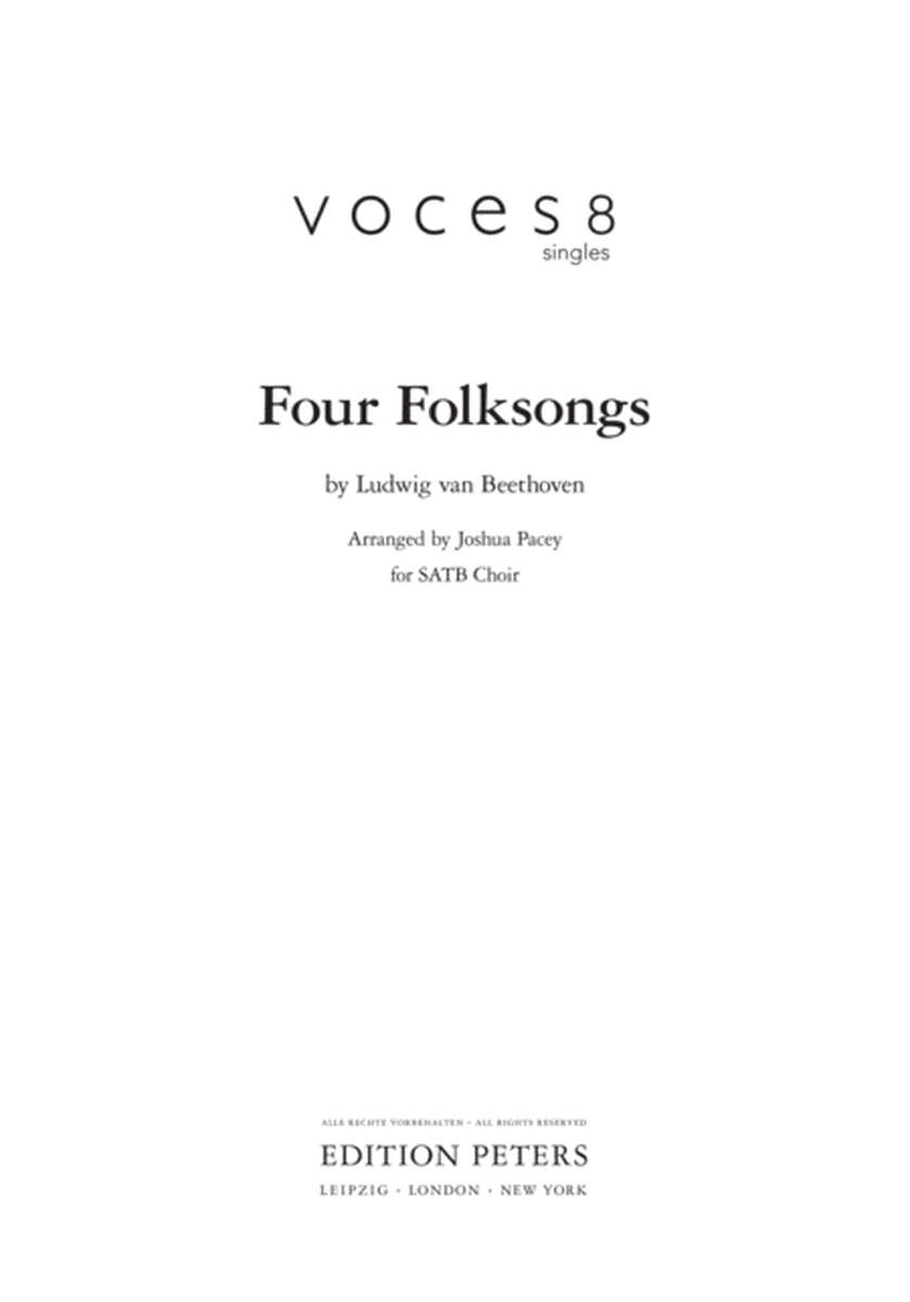 Four Folksongs for SATB Choir