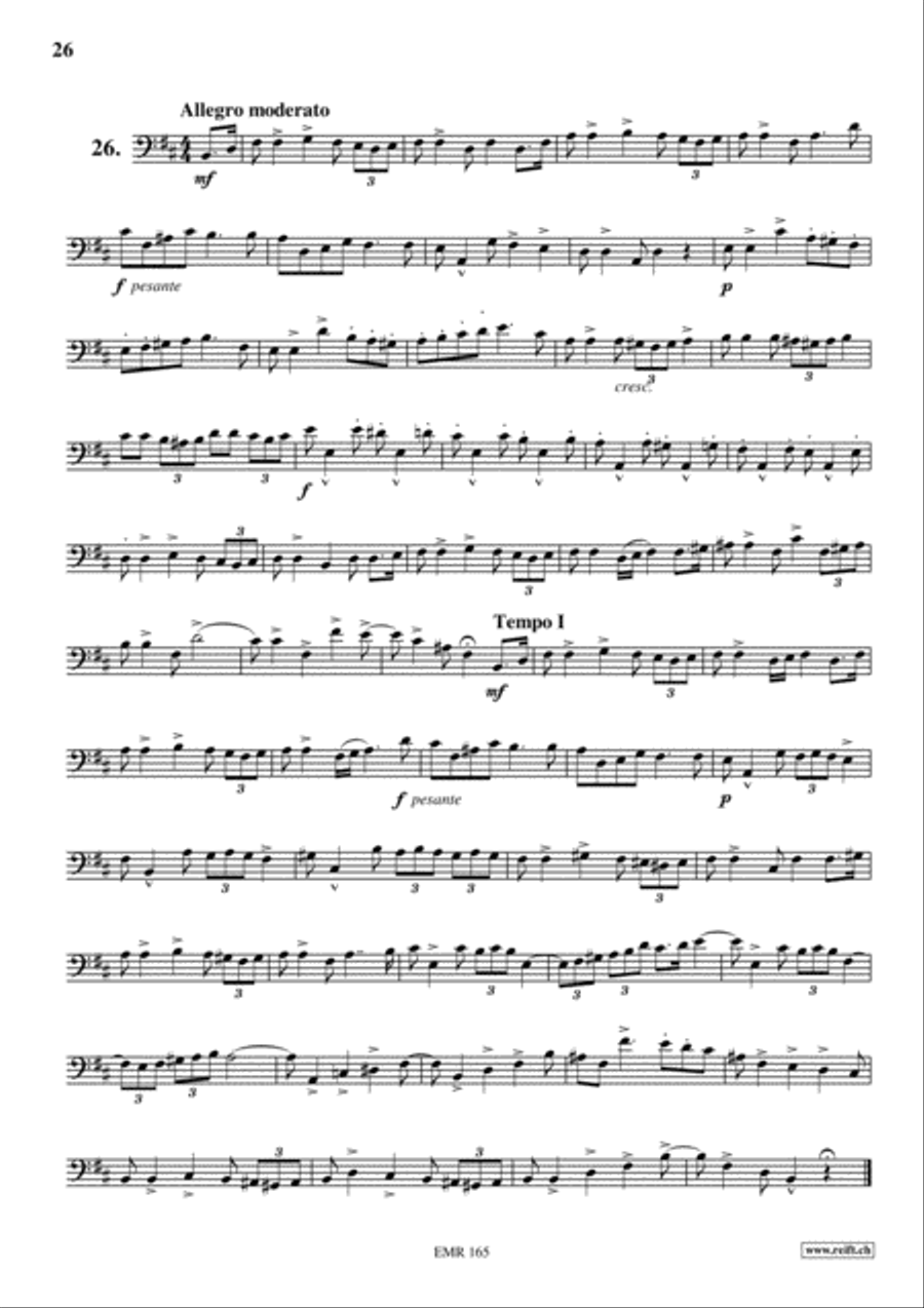 70 Studies Euphonium scores gallery preview page 9