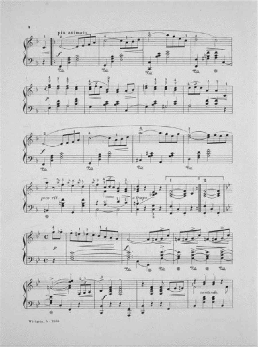 Wistaria. Japanese Intermezzo Two Step Piano Solo scores gallery preview page 3