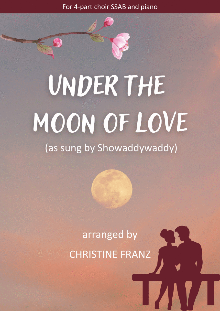 Under The Moon Of Love 4-Part scores gallery preview page 1