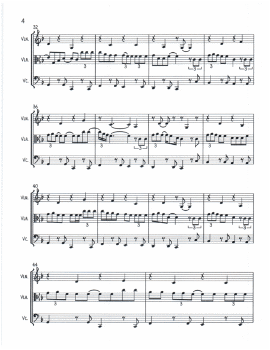 Better Together String Trio scores gallery preview page 4