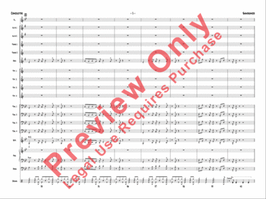 Sambeando Jazz Ensemble scores gallery preview page 8